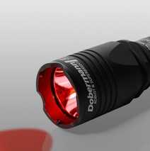 Фонарь Arrmytek Dobermann XP-Е2 КРАСНЫЙ